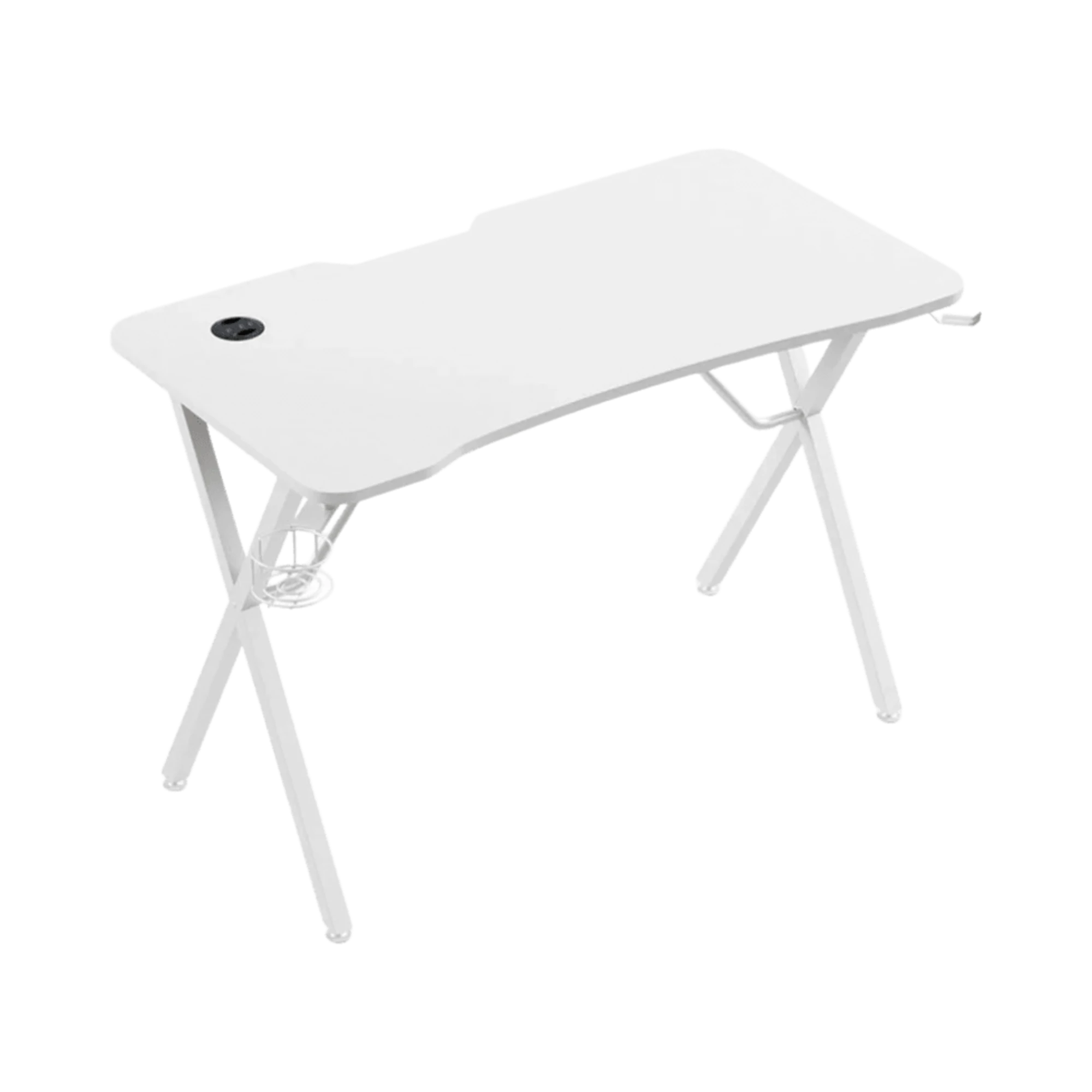 Mesa Gaming Tempest Shelter White 120x60cm RGB Branca - Bee Store